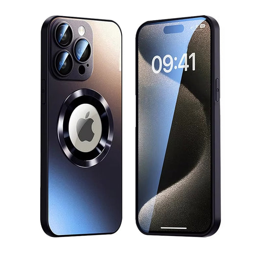 Husa Protectie cu incarcare MagSafe pentru iPhone, Slspeed, Protectie completa si design rafinat, materiale premium si rezistenta sporita la socuri, Gri Inchis